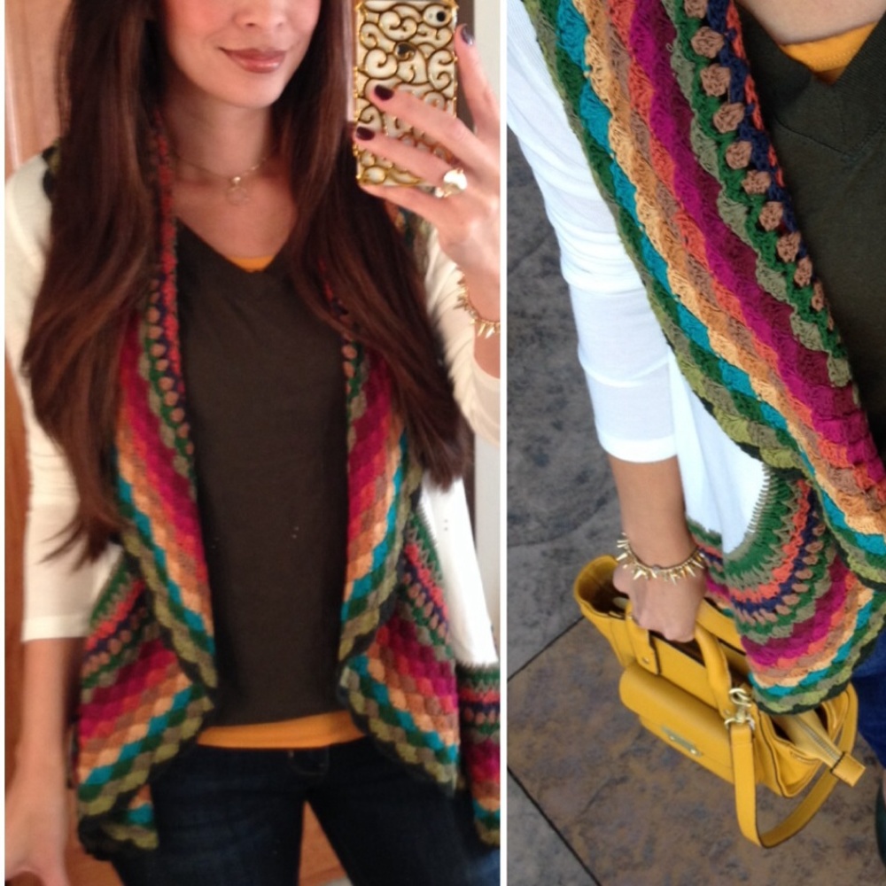 🎉HOST PICK 1/15🎉 Cute Crochet Cardigan